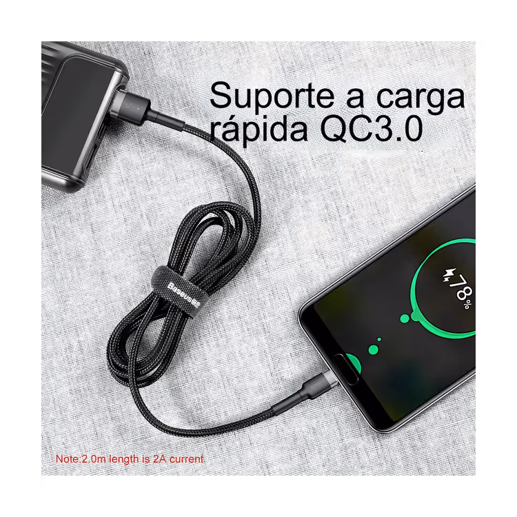 Cabo USB Tipo C Baseus