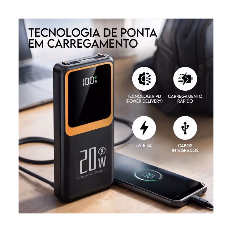 Carregador Portátil Hardline