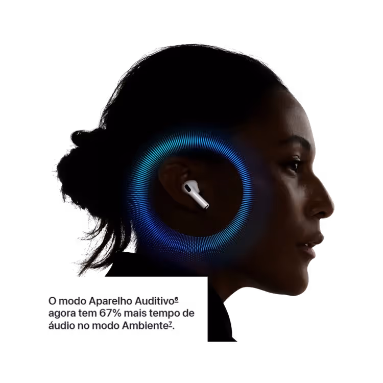 Fone de Ouvido sem Fio Apple AirPods Pro 3